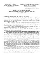 Bảng tự đánh giá trường học thân thiện