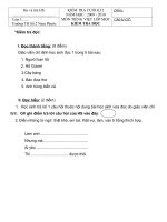 đề TV1 CK2(09-10) có ĐA