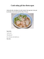 Canh măng giò heo thơm ngon pdf