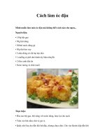 Cách làm óc đậu pps