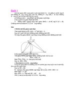 9 bài luyện thi vào 10 hình học có HD