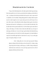 Phòng bệnh ung thư theo Y học hiện đại pps