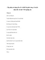 Cấp phép sử dụng tần số và thiết bị phát sóng vô tuyến điện đối với đài VTĐ nghiệp dư pot