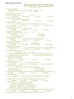 Đề tham khảo TN Anh_2010 số 47