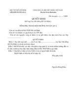 Quyết định kết nạp Sao ND