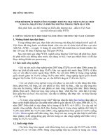 Tình hình phát triển công nghiệp, thương mại Việt Nam sau một năm gia nhập WTO