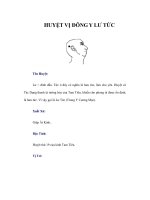 HUYỆT VỊ ĐÔNG Y LƯ TỨC pptx