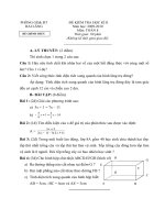 Đề và HD chấm TOÁN 8 HK 2 (09-10)