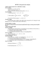 Bộ đề Ôn TNTHPT có đáp án tham khảo