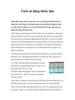 Cách sử dụng thuốc đạn docx