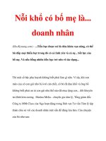 Nỗi khổ có bố mẹ là... doanh nhân pps