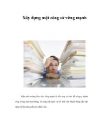 Xây dựng một công sở vững mạnh docx