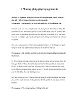 11 Phương pháp giúp bạn giảm cân ppsx