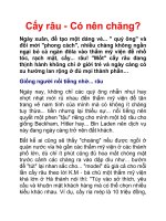 Cấy râu có nên chăng pot