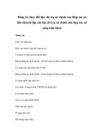 Đăng ký thay đổi địa chỉ trụ sở chính của Hợp tác xã khi chuyển địa chỉ địa chỉ trụ sở chính của hợp tác xã sang tỉnh khác ppsx