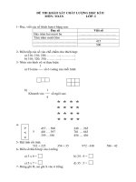 Toán lớp 2 HK2(09-10)