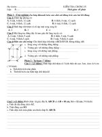 de kiem tra hinh hoc 8 chuong IV