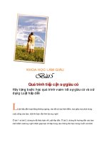 Bài 5: quá trình tiếp cận sự giàu có pptx