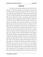 Bài kiểm tra - Môn xã hội học Đoàn Thể doc