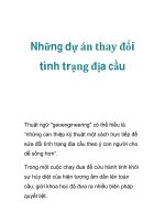 Những dự án thay đổi tình trạng địa cầu Thuật ngữ potx