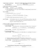 Đề thi thử Tốt nghiệp 2010 (9)