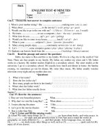 english tét 45 minutes