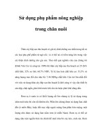 Sử dụng phụ phẩm nông nghiệp trong chăn nuôi ppsx