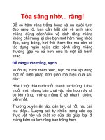 Tỏa sáng nhờ răng! ppsx