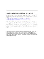 12 Điều ít biết về Quốc tử giám