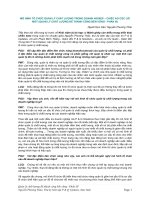 MÔ HÌNH TỔ CHỨC QUẢN LÝ CHẤT LƯỢNG TRONG DOANH NGHIỆP – CHIẾC ÁO CỘC LỖI MỐT ppsx