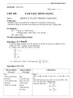 giáo án tự chọn toán 8