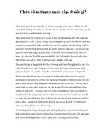 Chữa viêm thanh quản cấp, thuốc gì? potx