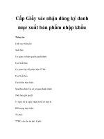 Cấp Giấy xác nhận đăng ký danh mục xuất bản phẩm nhập khẩu potx