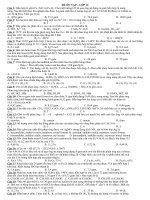 đề thi thử ĐH (hay)