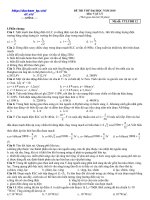 Ôn thi Lý ĐH_CĐ 2010 số 12