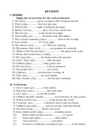 Đề Cương Anh Lóp7 Kì II Năm 2009-2010