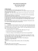 Đề cương cuối năm (09-2010) L8