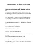 10 bước massage da mặt để ngăn ngừa nếp nhăn pps