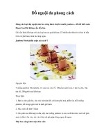 Đồ nguội đa phong cách pptx