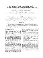 QUY TRÌNH THIẾT KẾ KẾT CẤU TÀU CATAMARAN docx