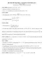 DE THI DAI HOC CO DAP AN