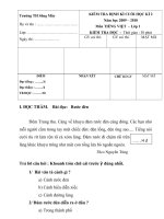 Đọc hiểu lớp 1Hk 2 (SM)