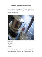 Ngày mới năng động với cà phê sữa đá potx