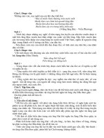 Ôn luyện vào lớp 10_Môn Ngữ Văn_Bài 10