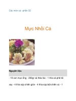 Các món cá –phần 32 doc