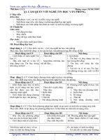 Giáo án nghề phần Window và Word