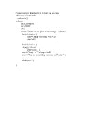 Lập trình C- Bài tập 5 pps