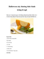 Halloween này thưởng thức bánh trứng bí ngô ppsx