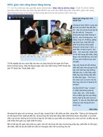 2010, giáo viên sống được bằng lương