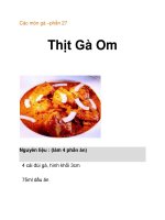 Các món gà –phần 27 docx